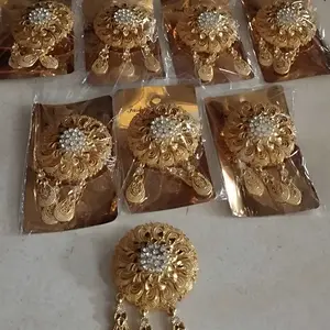 KTS-Bros Kebaya Susun Jurai Juntai Mewah Kutubaru Modern Elegan Kekinian Pesta Wanita Aksesoris Clips Perhiasan