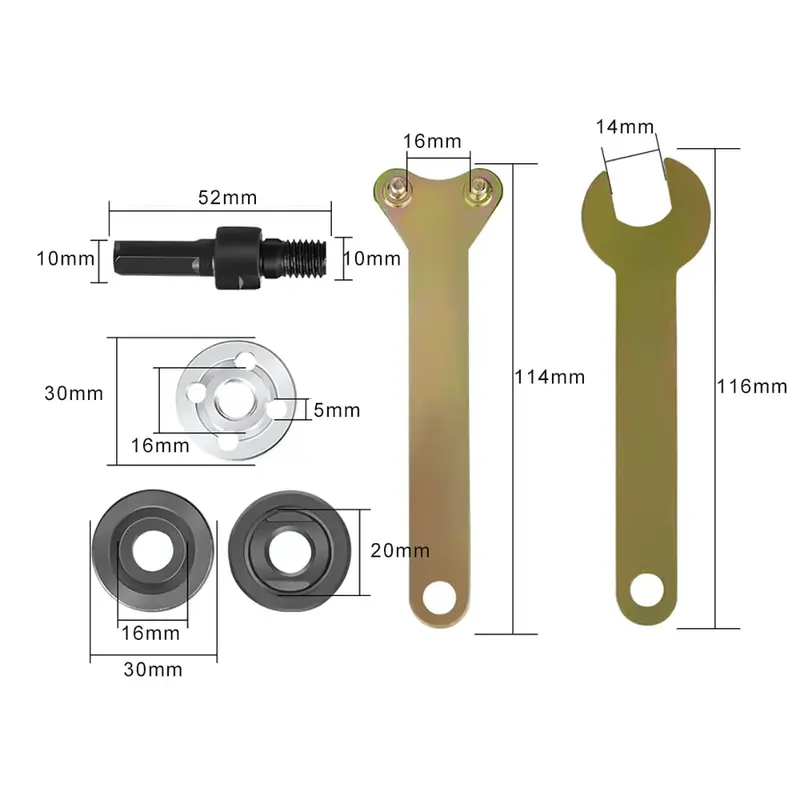 [TOP] Adaptor bor ke gerinda / Adaptor converter mesin bor ke mesin gerinda 5pcs 4