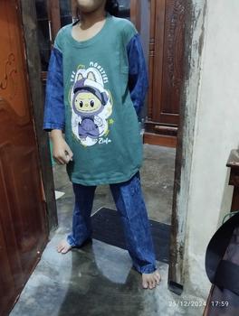 Product Review of setelan anak labubu/ oneset labubu/ setelan anak/ setelan anak terbaru/setelan anak Fashion from I** ** N**a 0