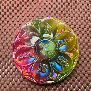 Pajangan Selenite kristal alam natural motif