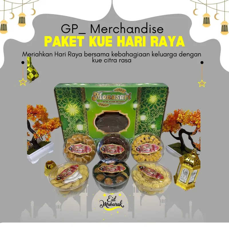 Paket Kue Kering Lebaran Toples Hampers Kue Kering 3