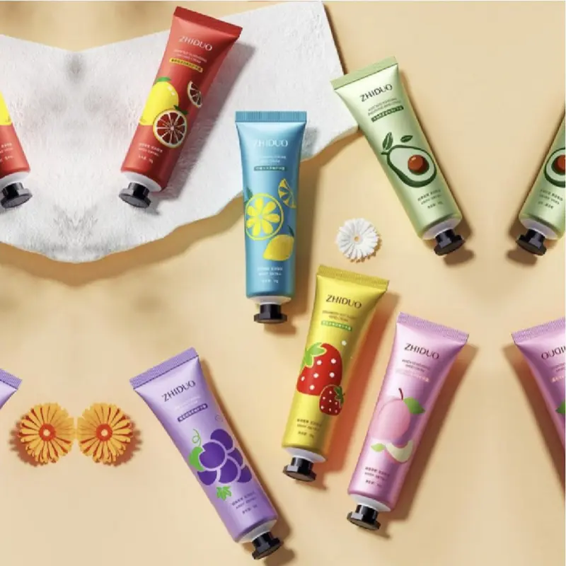 Krim Lotion Tangan ZHIDUO Hand Cream Pelembut Pelembab Kulit Wangi Buah Bunga BE007 1