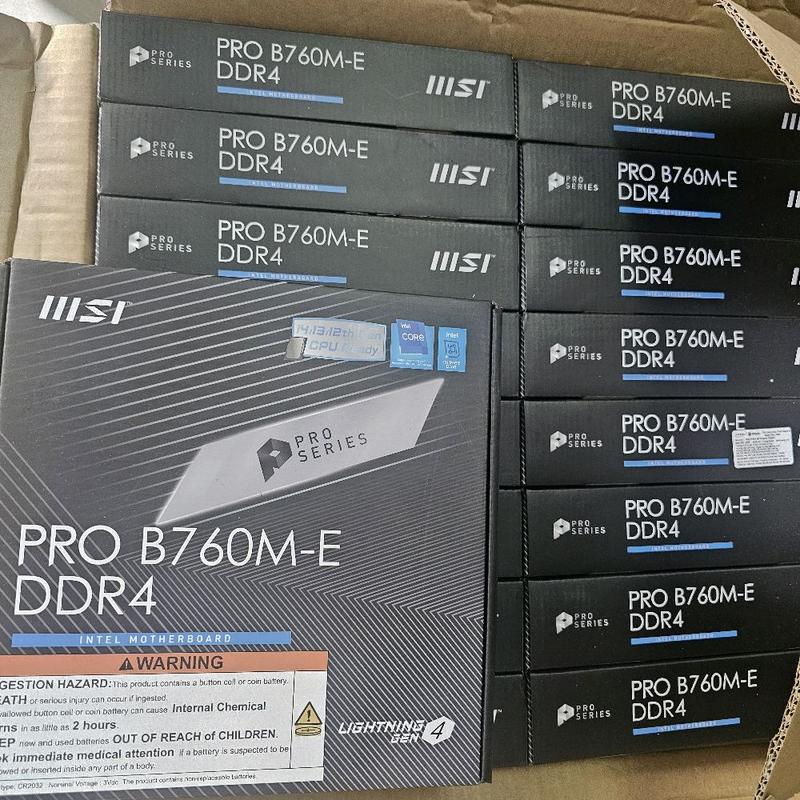 MSI Mainboard Pro B760M-E DDR4