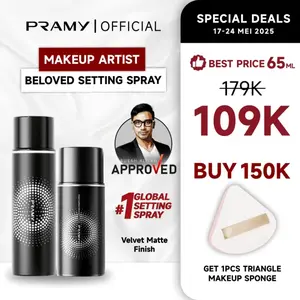 【Buy One Get One Free】 COD- Nicor Make Up Setting Spray Tahan Lama 100ml Makeup Lock Hydrating Oil Control & Moisturizing Setting Spray Pelembab yangGDZAM