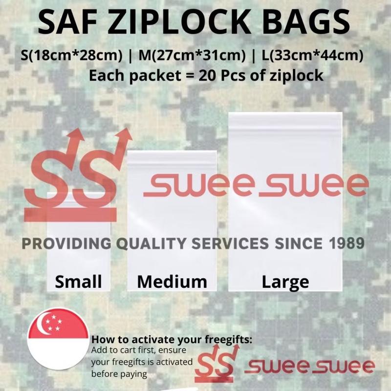 Product Introduction of CHEAPEST & READYSTOCK SAF ZIPLOCK BAGS FOR EASYSTORAGE Emart fieldcamp 26