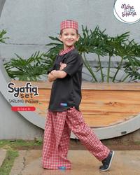 Gambar MANASIKANA CLEARANCE SALE Syafiq Sarung set instan sarkoci anak laki-laki - BLACK, XS 1-2th dari Manasikana Kota Tasikmalaya 3 Tokopedia