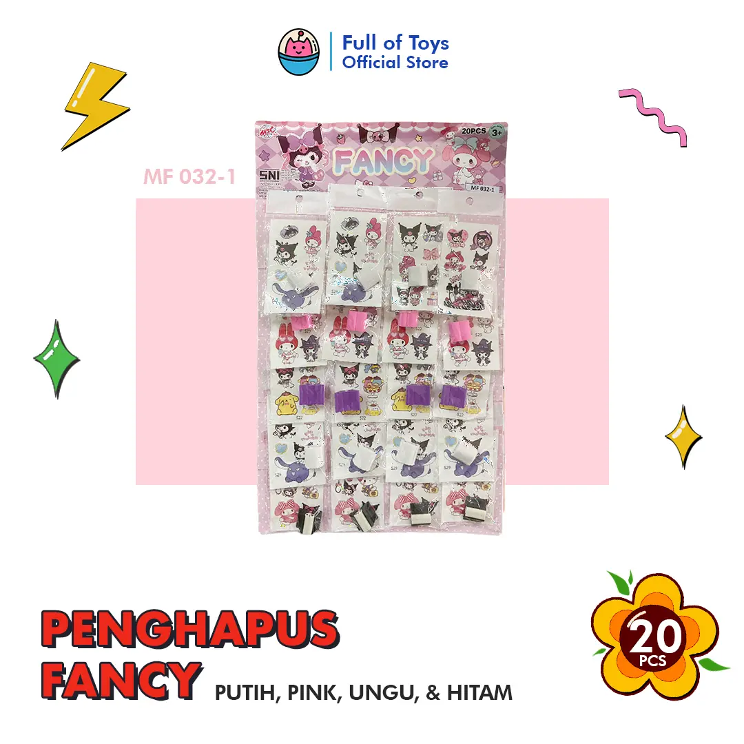 Penghapus Fancy MF 032-1 - Full of Toys
