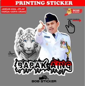 stiker dedi mulyadi maung bodas / KDM / bapak aing