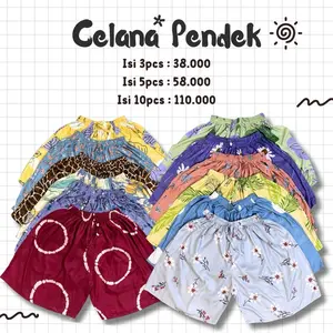 Hot Pants Celana Pendek Wanita Style Korea Kekinian / Celana wanita / Celana pendek wanita / Hotpants Boxer Cewek Nyaman Santai Dewasa Motif Tidur Rayon