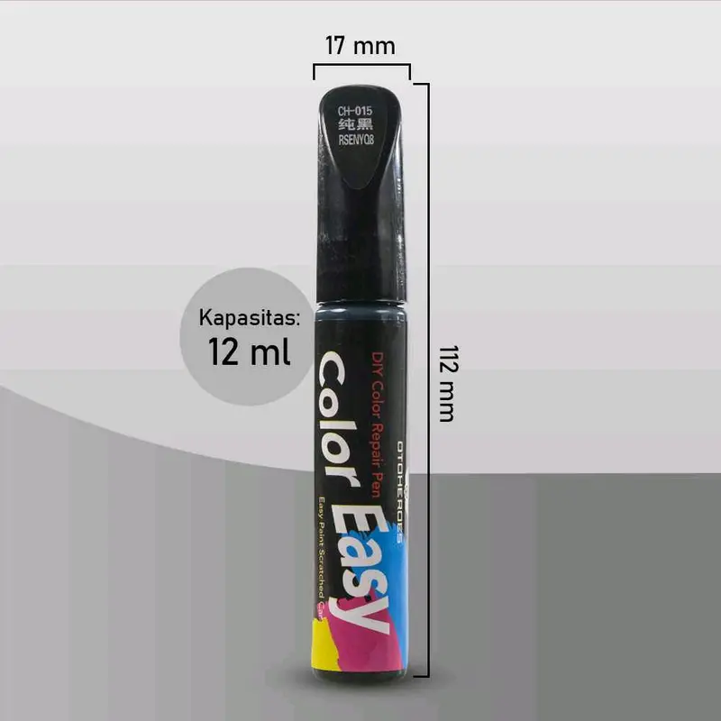 ColorEasy Cat Penghilang Baret Mobil Scratch Paint 12ml - BS-1 / CH-015 / YS-312 / HOS-25 Car 5