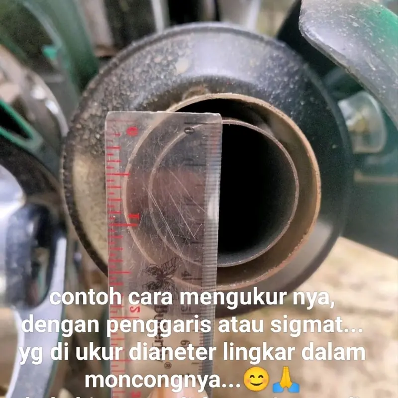 DB kiler knalpot motor universal / peredam knalpot / anti tilang ukuran ( 28mm, 32mm, 35mm, 38mm, 48/50mm, 60mm ) Motorcycle Silincer Racing Bulat Baut 4