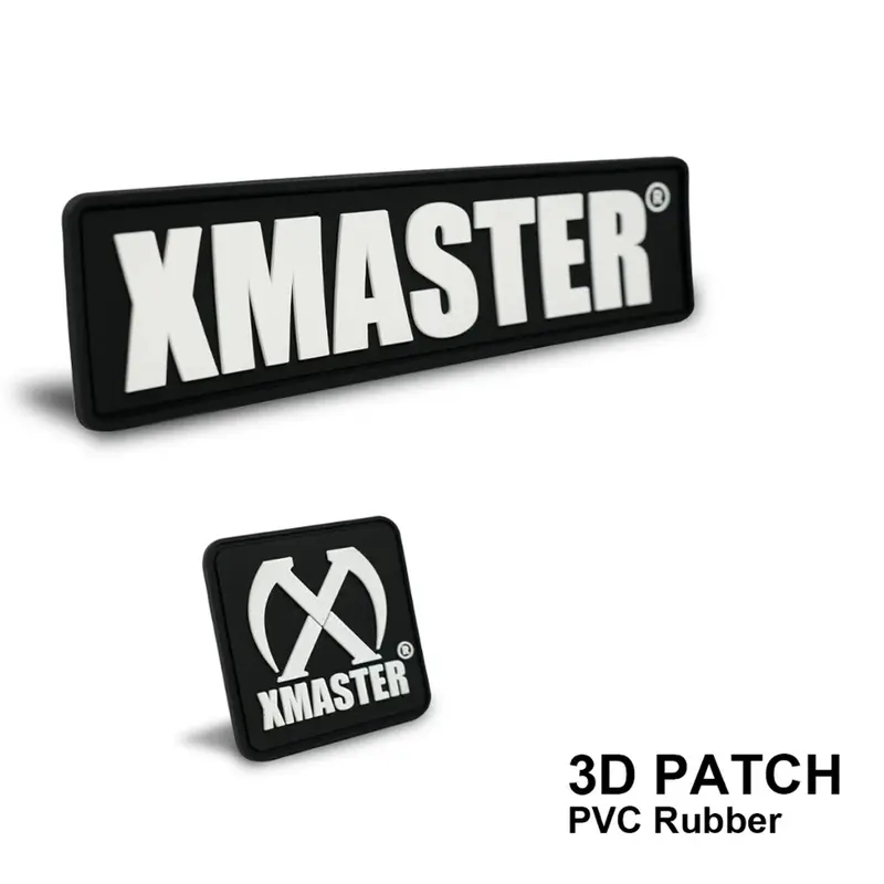 XMASTER Patch Rubber/PVC 3D sticker CrossFit NOBULL, Fitness Strength Gym Powerlifting ROGUE ELEIKO 2