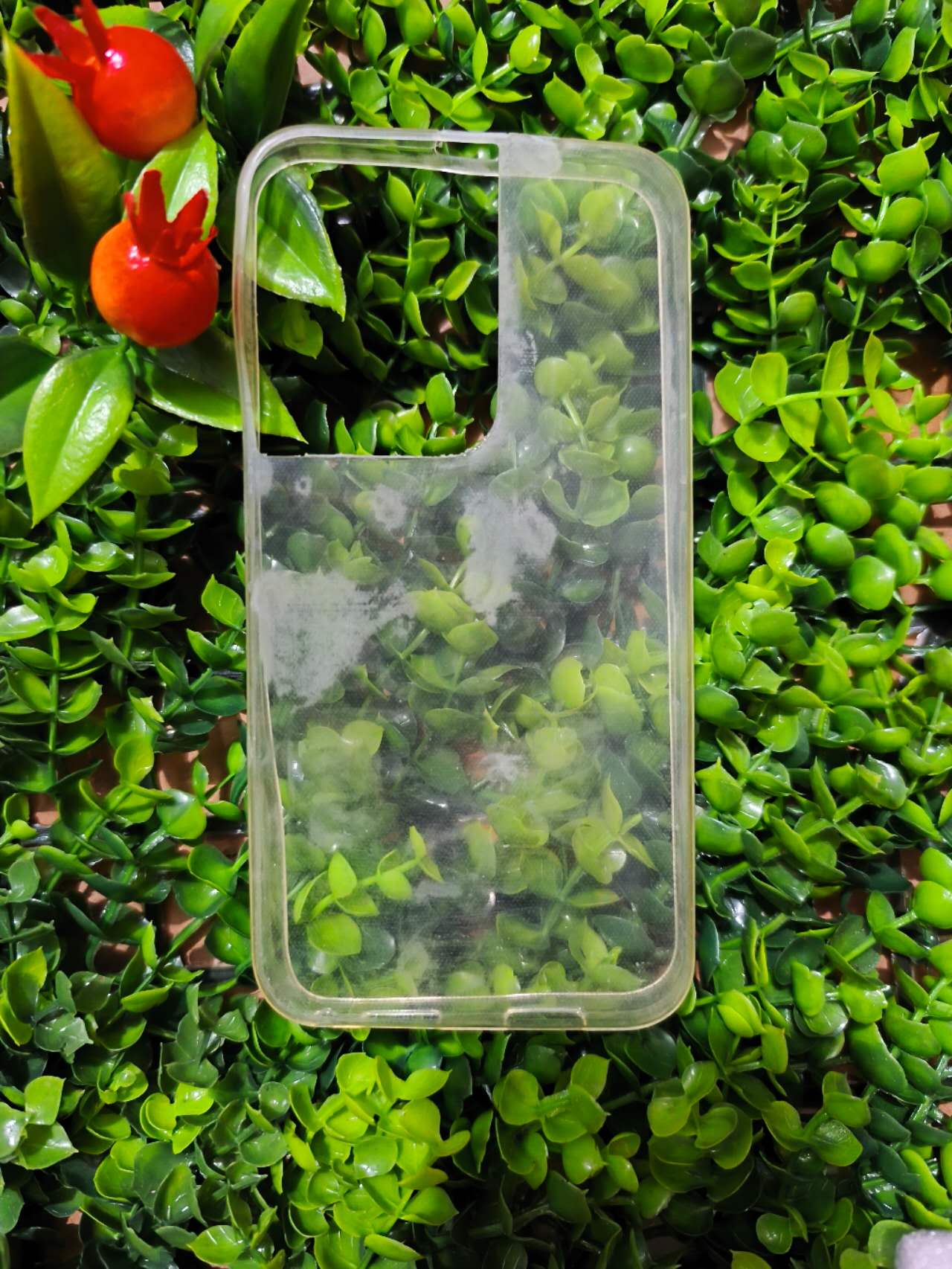 Casing ponsel transparan mini A14