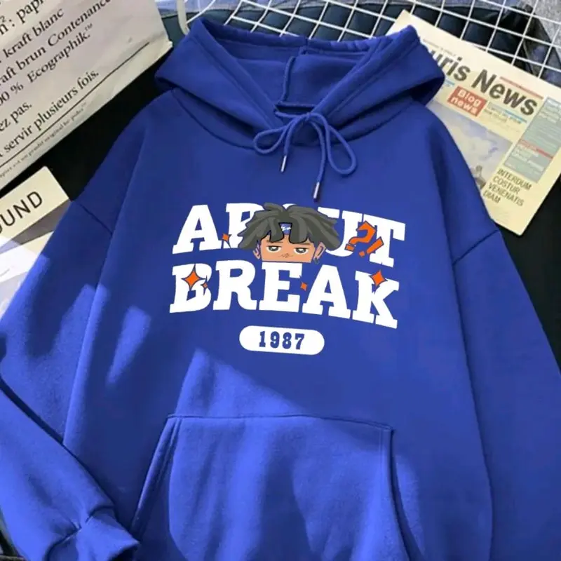 S-6XL Hoodie Pria Wanita Bigsize Sweater Oversize  Korean Style Jumbo Harajuku Style Unisex Zipper Fleece Distro Tebal Crewneck jaket murah bomber vintage Logo Panjang Topi Keren Lembut Nyaman motor sporty premium 2
