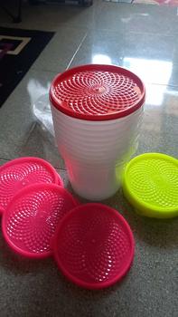 Product Review of (5 PCS) TOPLES PLASTIK MURAH / TOPLES JUALAN SEBLAK /  TOPLES 3 LITER / 3L / TOPLES KERUPUK / TOPLES UNTUk JUALAN / TOPLES BENING AESTETIK from N**g m**p 0