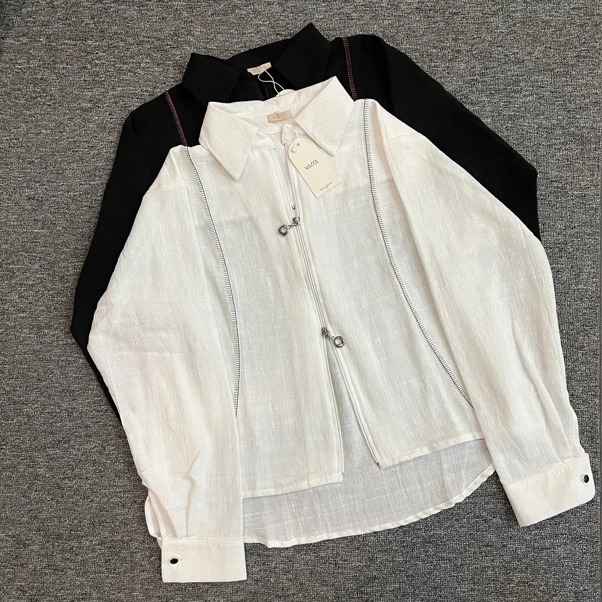MOLLY ZIPPER SHIRTKEMEJA ZIPPER KEMEJA SLETING