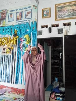 Product Review of Mukena Terusan 2 in 1 Renda Giper Katun Nyaman Muslim Tasbih Simple Panjang from Y**f M**h Z**r 3