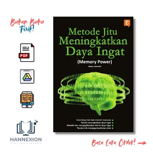 Buku Metode Jitu Meningkatkan Daya Ingat (Memory Power) - Deasy Harianti (Bahasa Indonesia)