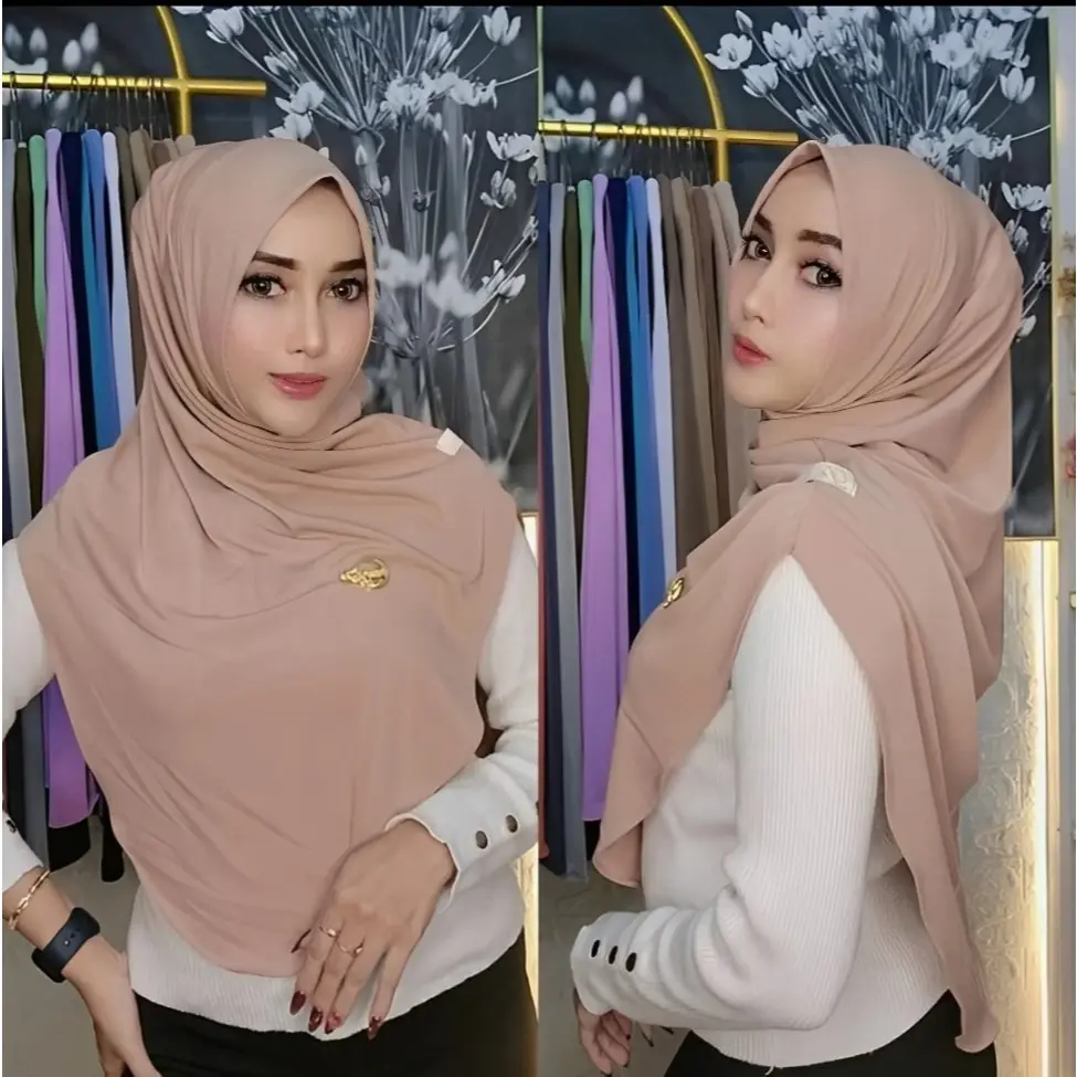 Hijab pashmina instan olivia kerudung muslim