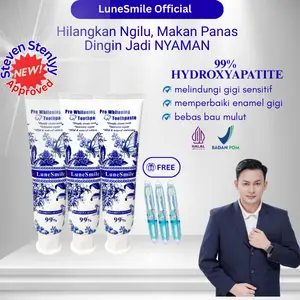 {BEST SELLER } BPOM Lunesmile Osmathus Menthol Pasta Gigi - Memutihkan Gigi / Pembersih Karang Gigi / Membersihkan noda Gigi  / Menghilangkan Bau Mulut / Memperbaiki Gigi Kuning / Melindungi Gigi Berlubang