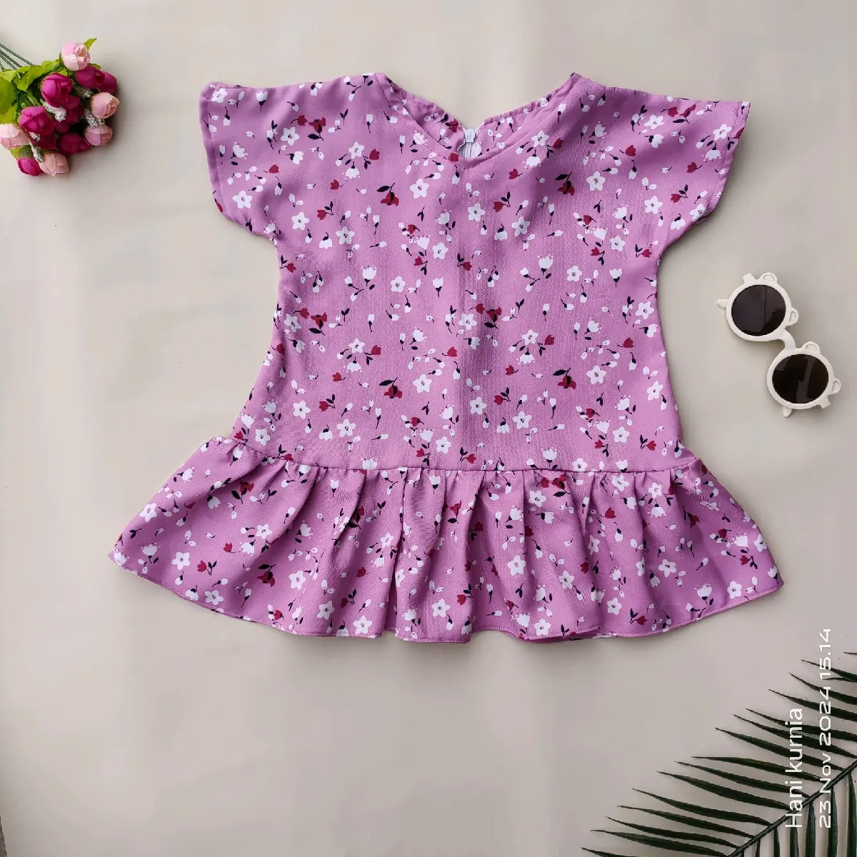 Dress Anak Shakila Model Terbaru untuk Usia 1 Tahun - Fashion