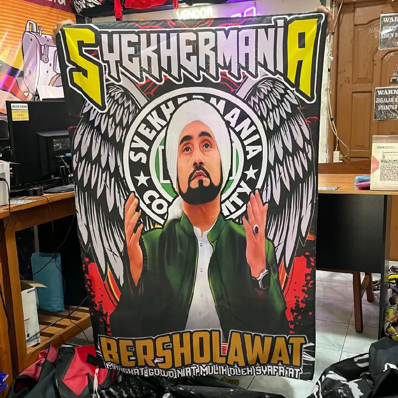 BENDERA SHOLAWAT HABIB SYECH TERMURAH LANGSUNG KIRIM 4