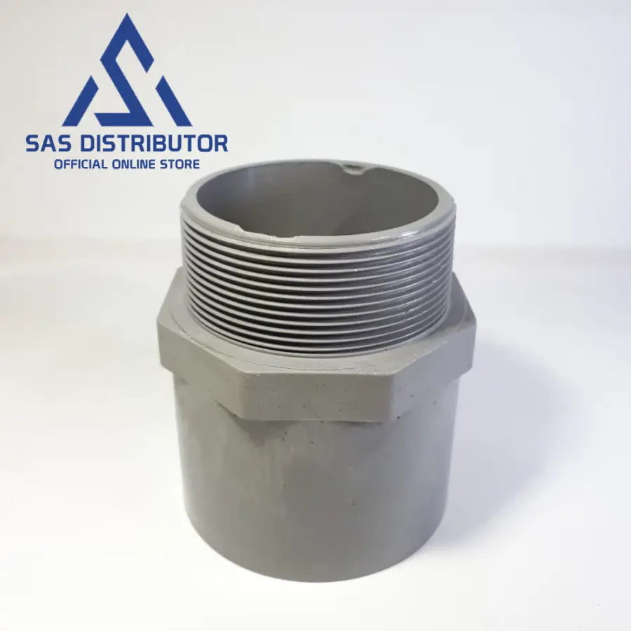 SDL 2 1/2" inch PVC Superlon / Sok Drat Luar 2 1/2" inch / Valve Socket 2,5" in / Sock Drat 2 1/2"