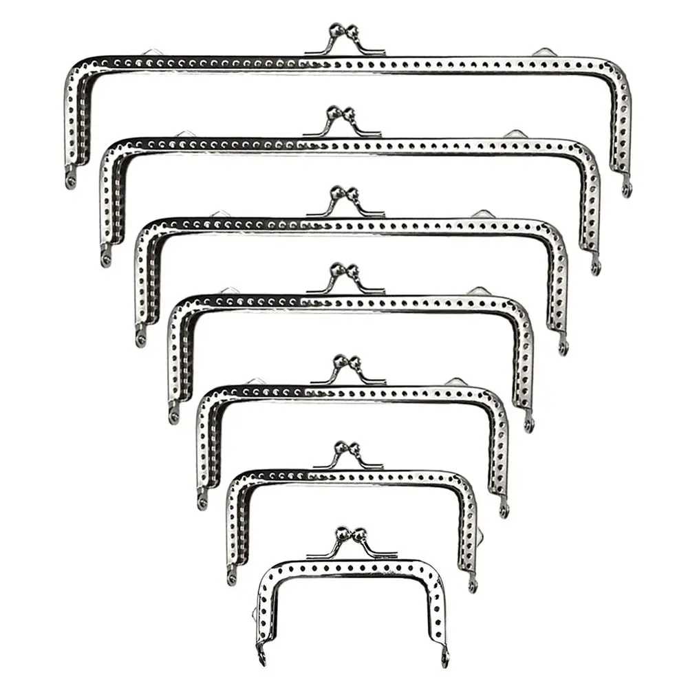 onlyes Mini Metal Purse Frame Kiss Clasp Bag Hardware Vintage Purse Clasp Frame Bag Clasps Bag Making