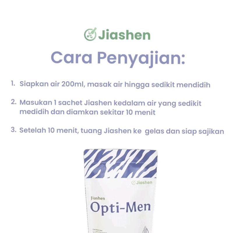 Jiashen Healthy Opti Men Herbal Alami 5