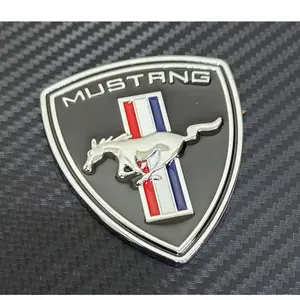 Emblem Aluminium Logo Mobil Sport Universal