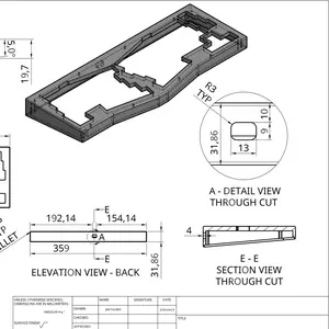Custom CNC Case Keyboard Arisu V1