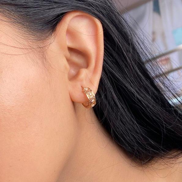 Anting Emas Radiantz Collection SDW - Rosegold 18k 7