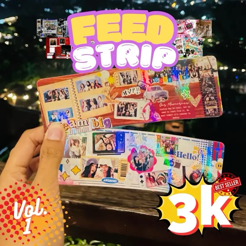 VOL. 1 FEEDSTRIP CETAK FOTO UKURAN BESAR BIG PHOTO STRIP LANDSCAPE FEED INSTAGRAM