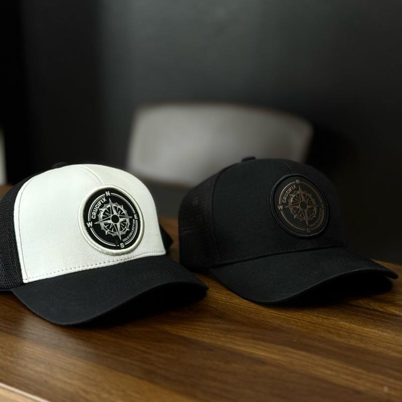 Mũ la bàn , mũ lưỡi trai thời trang nam nữ hoạ tiết trang trí la bàn phong cách trẻ trung năng động, dành cho size đầu trung bình và lớn, 55cm -59cm