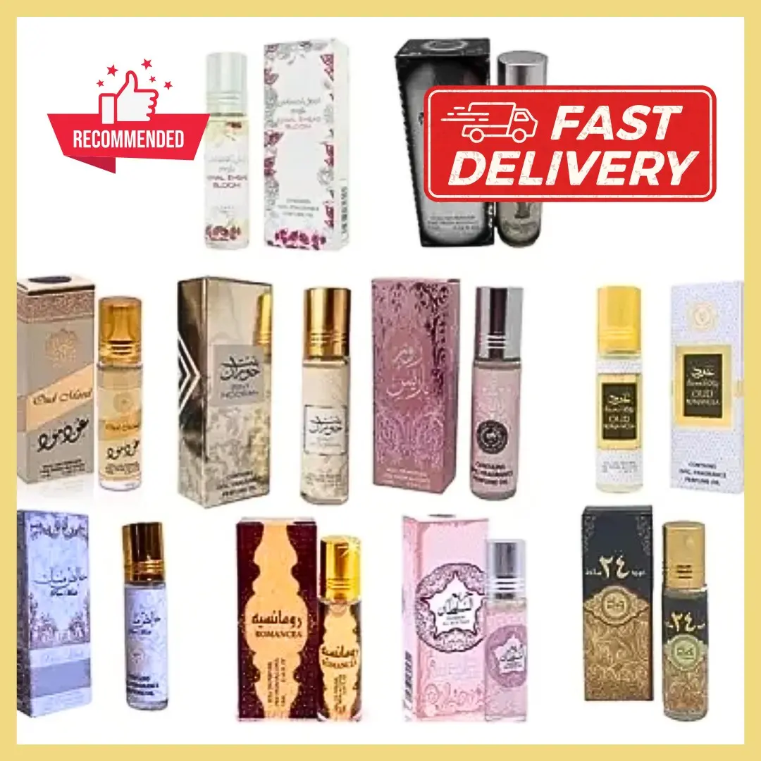 Oud Mood Roll-on Perfume Attar Perfume 10ML  Lattafa Ard Al Zaafaran