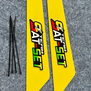 2pcs wiper wing team sat set 8warna Motorcycle Windshield wing wiper mobil frameless wiper semuajenismobil Akrilik Kabel Wiper Wing Truck Car Carbon Sporty onderdil mobil Wiper kaca jendela Wiper Dual karet