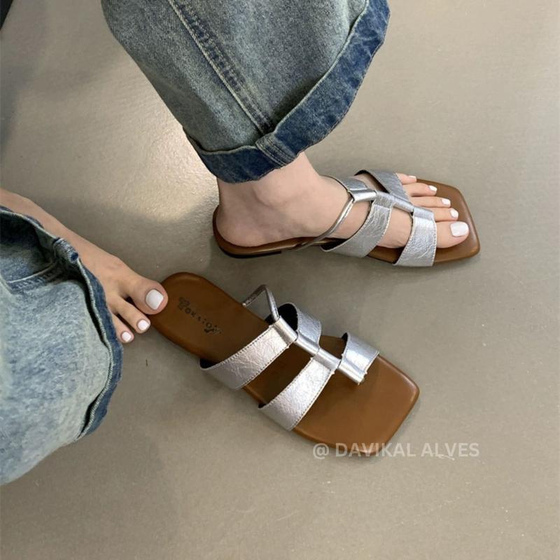 Product Introduction of Sandal Wanita Flat Tali Keronjo Empuk DN09 Cassual 19