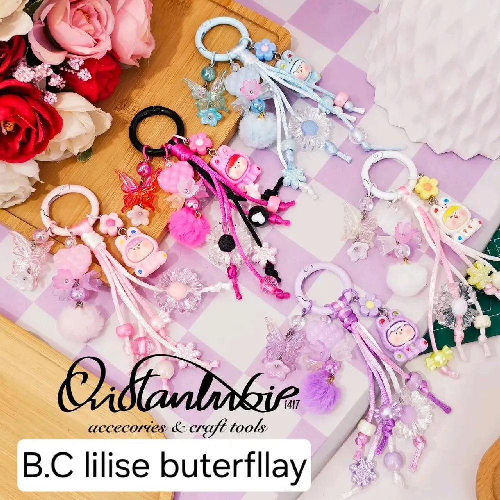 Bagcarm kitty Lilies Butterfly