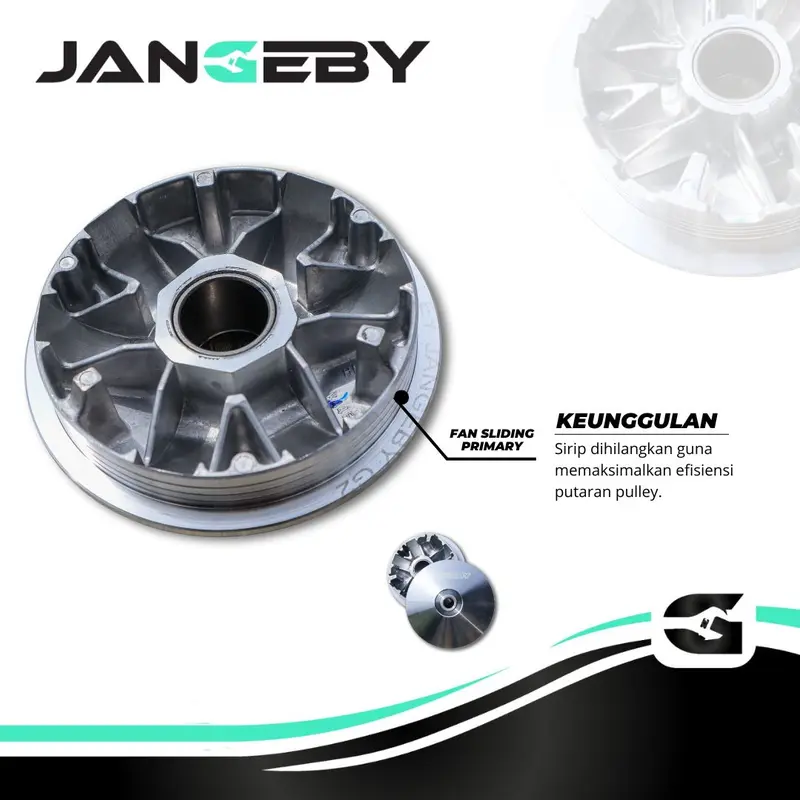 Pulley Custom Jangeby G2 Beat eSP Scoopy eSP Vario 110 eSP 2