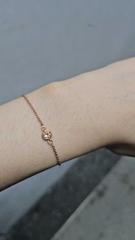 Product Review of Fleur Bracelet Rose Gold Plated Natural Gemstones from h**e 0