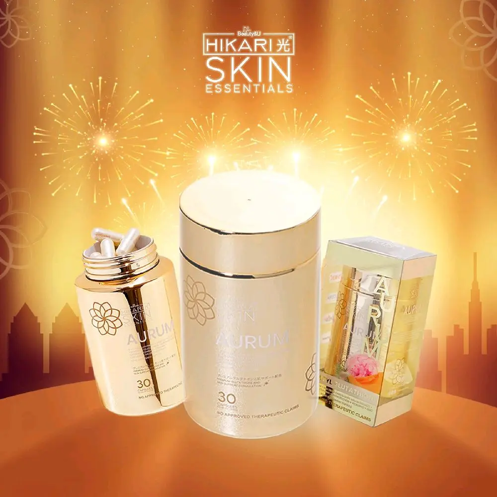 Hikari Aurum Glutathione Whitening Oral Sunblock 60 Capsule per Bottle with FREE Hikari Soap Supplement Beauty premium - TikTok Shop Philippines Hikari Aurum Glutathione Whitening Oral Sunblock 60 Capsule per Bottle with FREE Hikari Soap Supplement Beauty premium - TikTok Shop Philippines