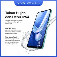 Gambar [NEW LAUNCH] vivo Y05e - Baterai Besar 5150 mAh, Tahan Banting Ekstrem, Tahan Hujan IP64, Desain Trendi, Layar Besar 6.74", OriginOS 6, 200% Audio Booster - 4+64, Hitam Semesta dari vivo Indonesia Kab. Tangerang 4 Tokopedia