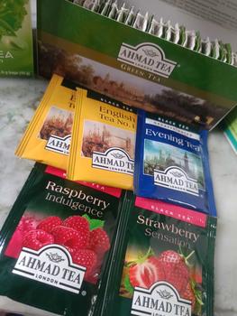 Product Review of AHMAD TEA GREEN TEA GT TAGGED 25X2G (50G) from j**5 2
