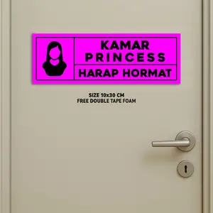 iasan Dinding  KAMAR PRINCESS, KAMAR TUAN PUTRI , KAMAR NONA MUDA