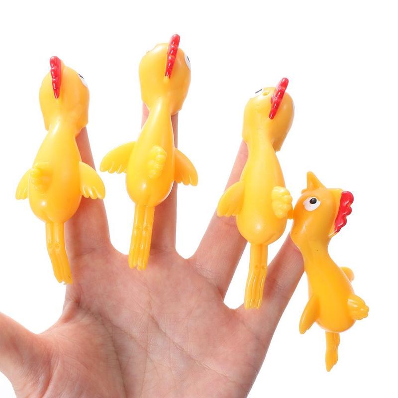 Product Introduction of 1-20PCS Practical Novelty Toy Joke Toys Fun Flying Rubber Chicken Kids Toys Sticky Stretchy Turkey , 11