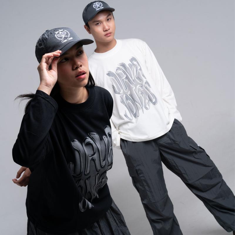 JAVAJONES Boxy Crop Tee Timo Longsleeve 5