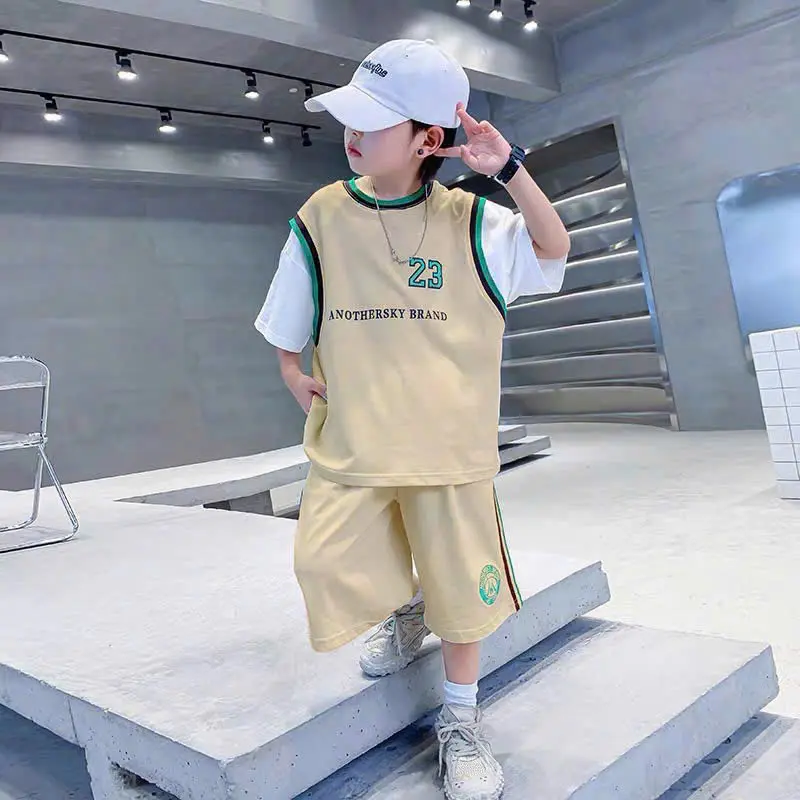 Set bộ quần áo POLO cho bé trai từ  17-45kg mặc vừa, mẫu ĐÔREMON, chất cotton cá sấu mềm mát, hàng may kĩ. T96 fashion 6