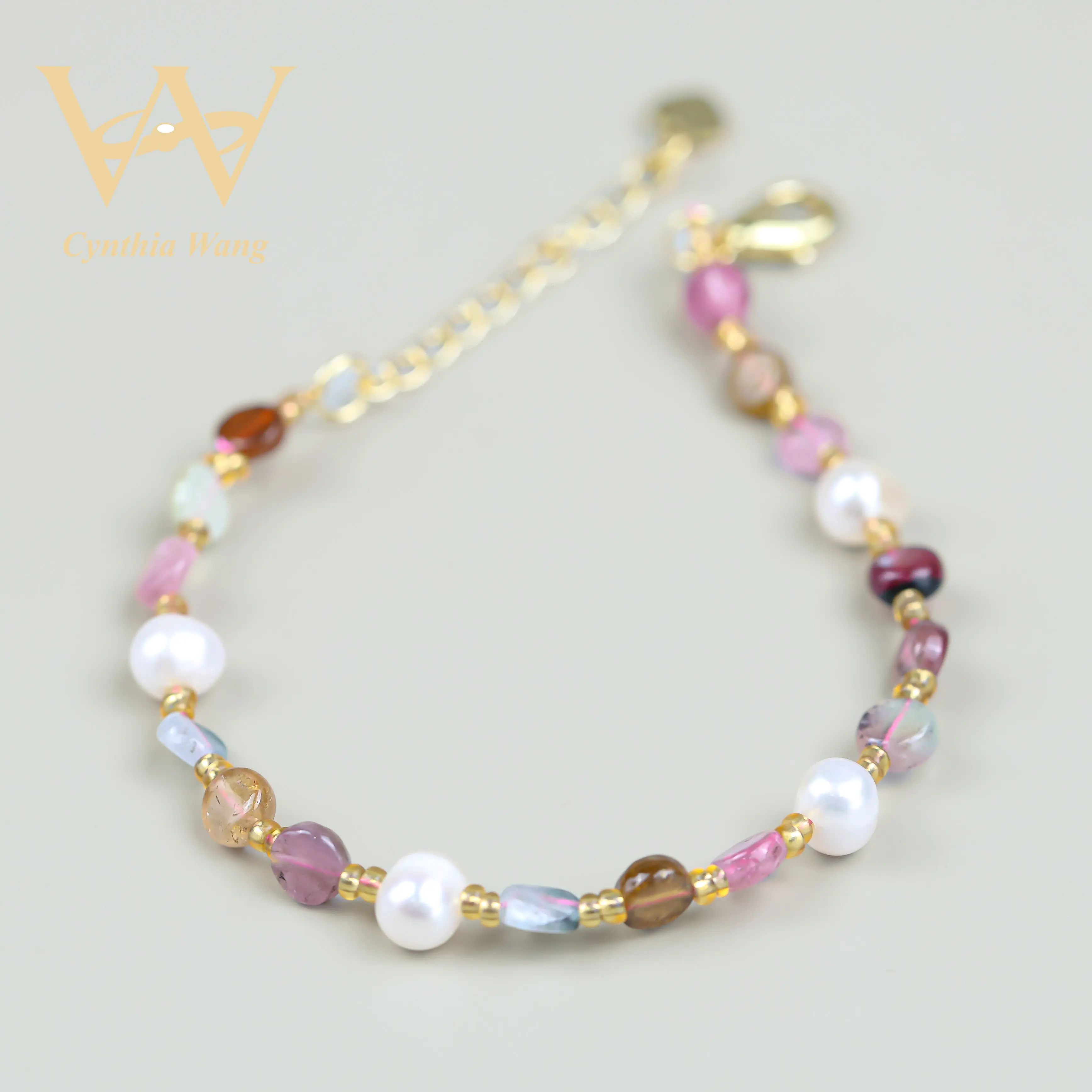 【#001】 'The Scattered Rainbow' Bracelet