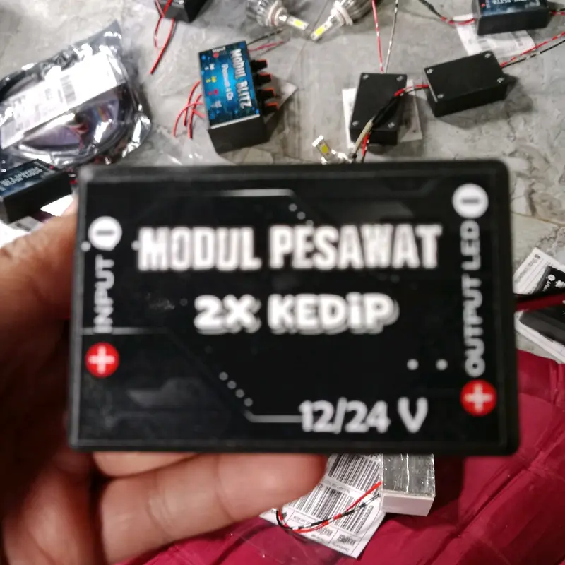 Modul pesawat 2x kedip 12/24 volt Car 1