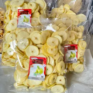 QREZZ KERIPIK APEL 100gr 250gr 500gr 1000gr Cemilan Crispy Kering Snack